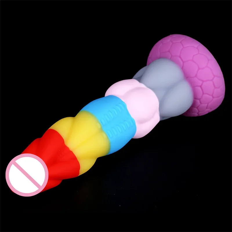 Dido-vibrador anal con iconos líquidos para mujer, Juguetes sexuales con led de agua para pareja, tienda de sexo, cosas novedosas, largo, dil, xxl