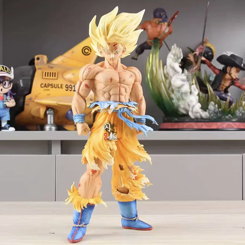 

Dragon Ball Z Figuras Son Goku Action Figure DBZ Manga Figurine 29cm GK Statue Model Doll Anime Peripheral Toys Gift for Kids