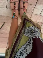 Elegant Printed Women's Tassel Dress Fringed Sleeveless Slim Irregular Party Evening Dresses 2026 Spring Summer Lady Vestidos - Image 6