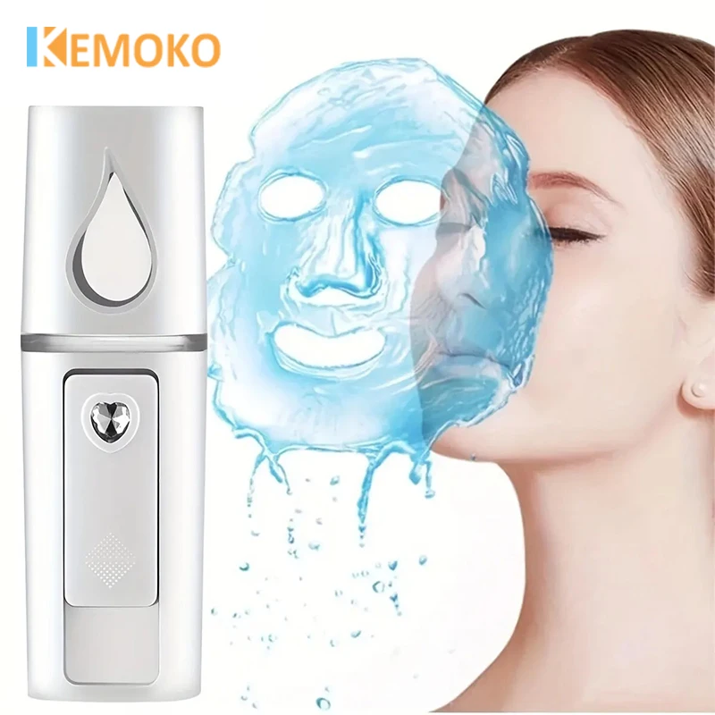 

Rechargeable Nano Spray Mini Nano Facial Sprayer Portable Rechargeable Small Steamer Wireless Nano Personal Face Hydrat Sprayer