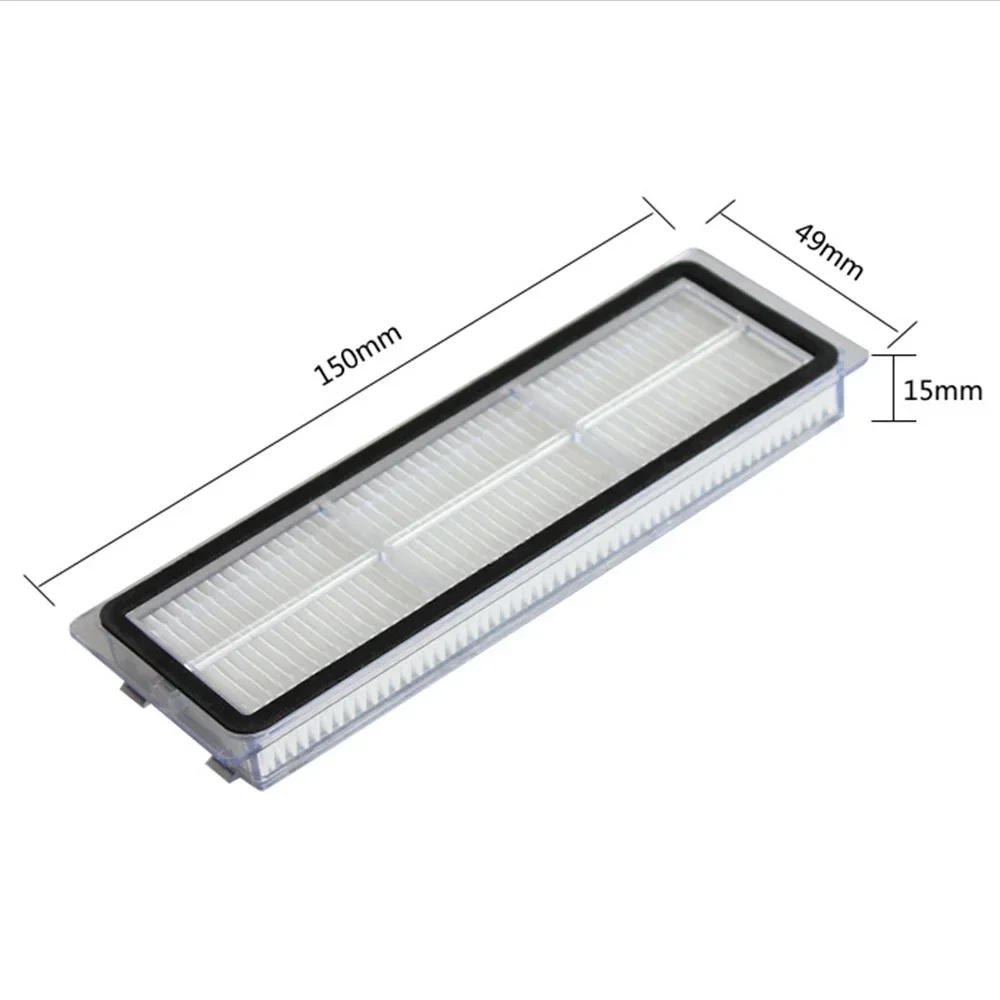 2 قطعة مرشحات Hepa المنزلية القابلة للغسل لشاومي Mijia 1C / 1T STYTJ01ZHM مكنسة كهربائية روبوتية استبدال الملحقات