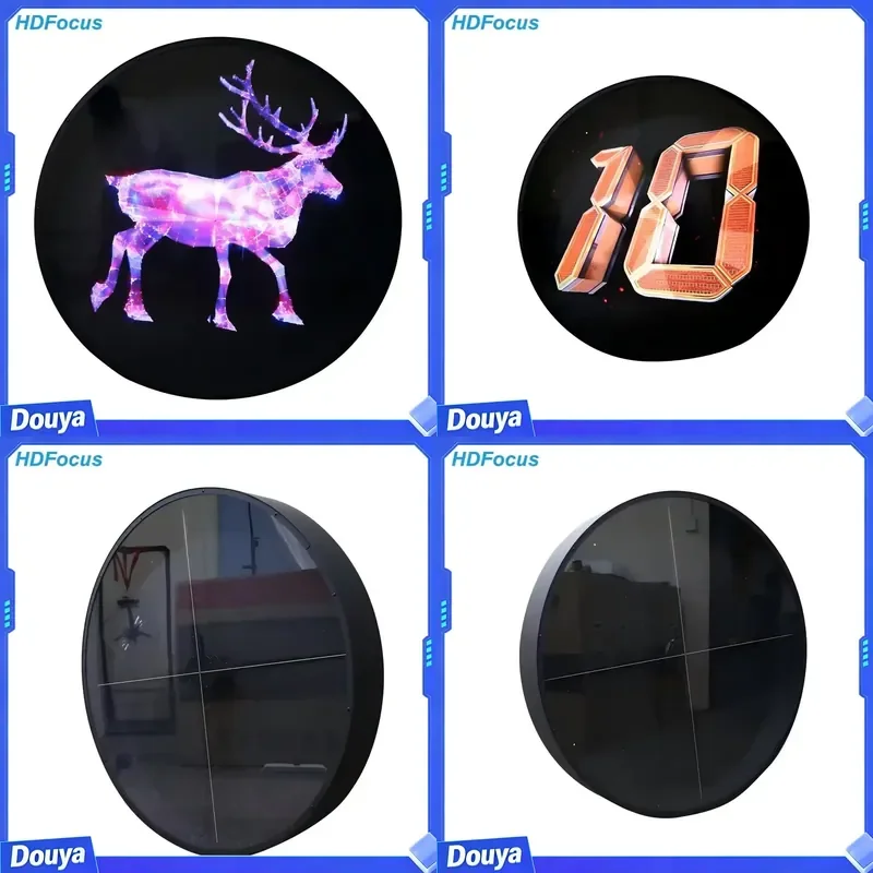 Holograma 3D Holographic Projector 100Cm 1080P Wifi Holographic Display 3D Hologram Fan With Outdoor Sheet Metal Shell Cover