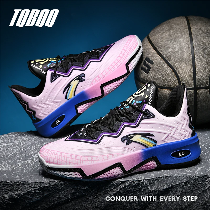 Men Men Professional Basketball Shoes Shock Absorbing Rebound Tech Midsole Non‑Slip Heel Support Sneakers for Indoor Outdoor Court - Aliexpress Deal