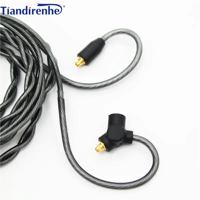 Mmcx 0,78 game boom mikrofon kopfhörer upgrade kabel für shure se535 se215 kopfhörer ue900 earbud bass ersatz upgrade kabel