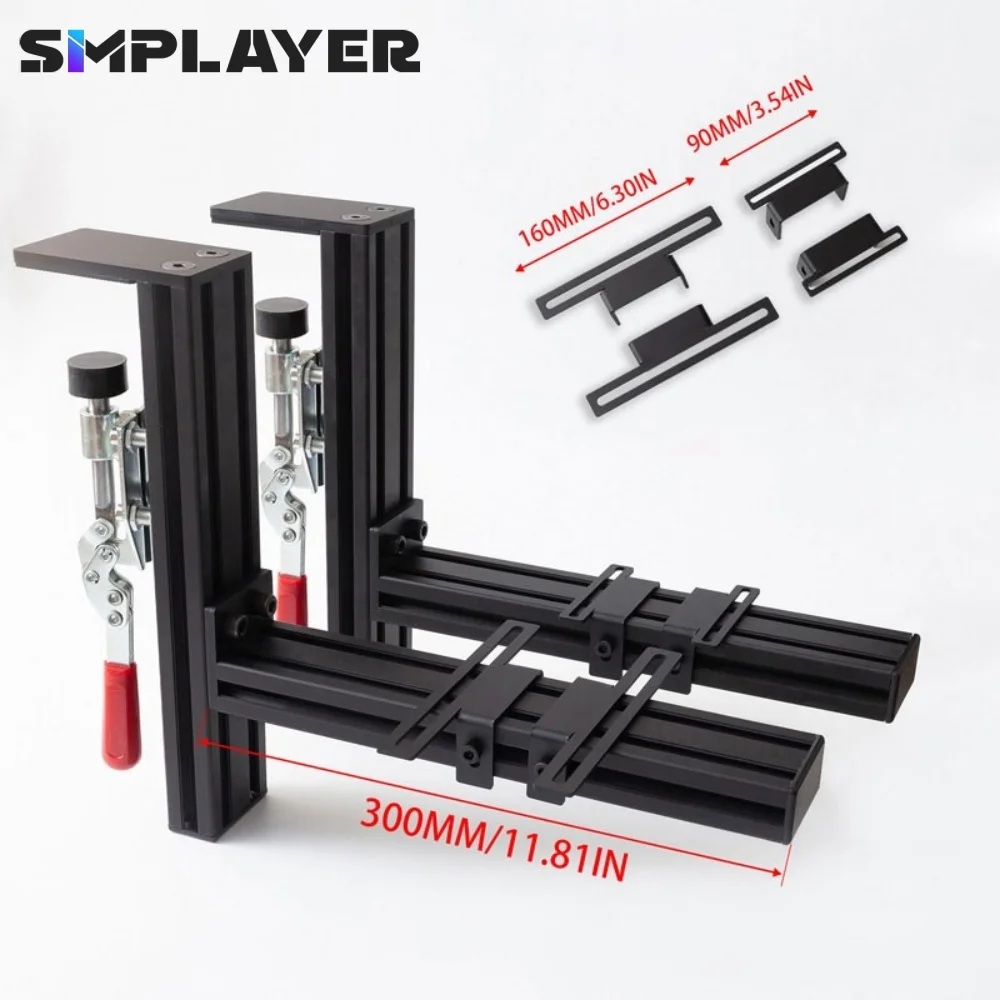 

Симулятор полета для симплеера, универсальное оборудование, крепления джойстика дроссельной заслонки, настольные крепления, аксессуары дроссельной заслонки Viper для Thrustmaster