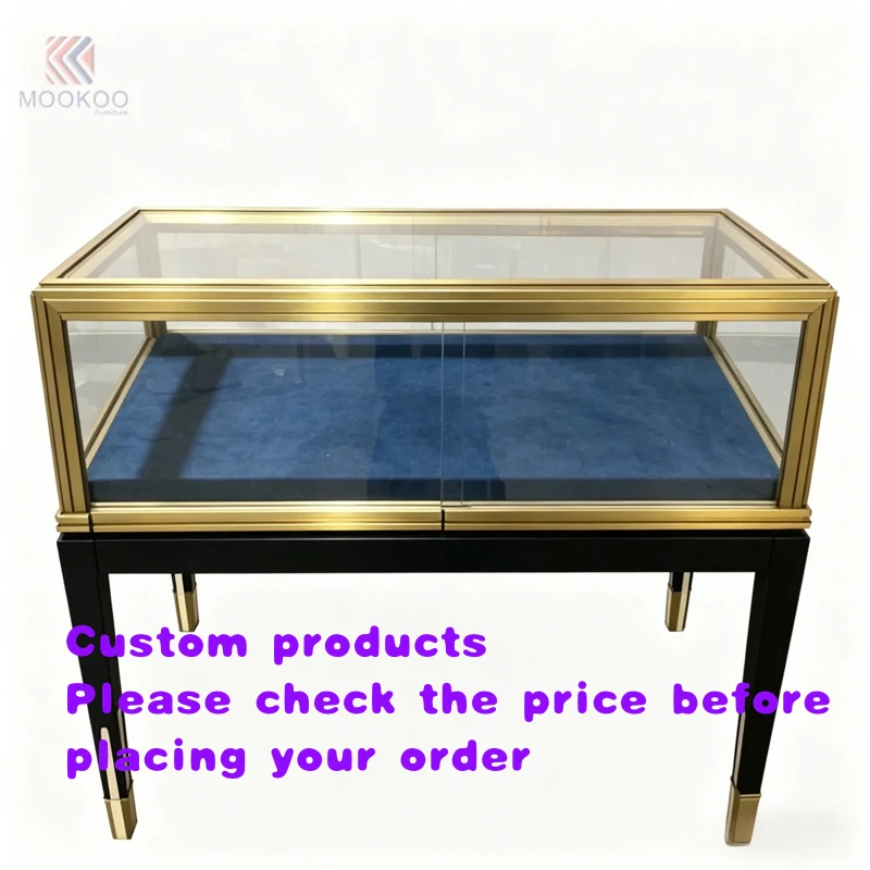 custom.MOOKOO Jewelry with LED Lighting Rotating Design Construction Easy Assembly Modern Style