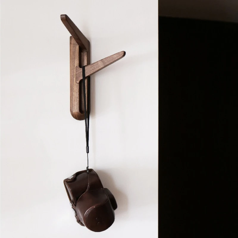 Wall Coat Rack Wooden Clothes Racks Multifunctional Entrance Hall Dress Hanger Aesthetic Living Room Clothing Storage Hangers