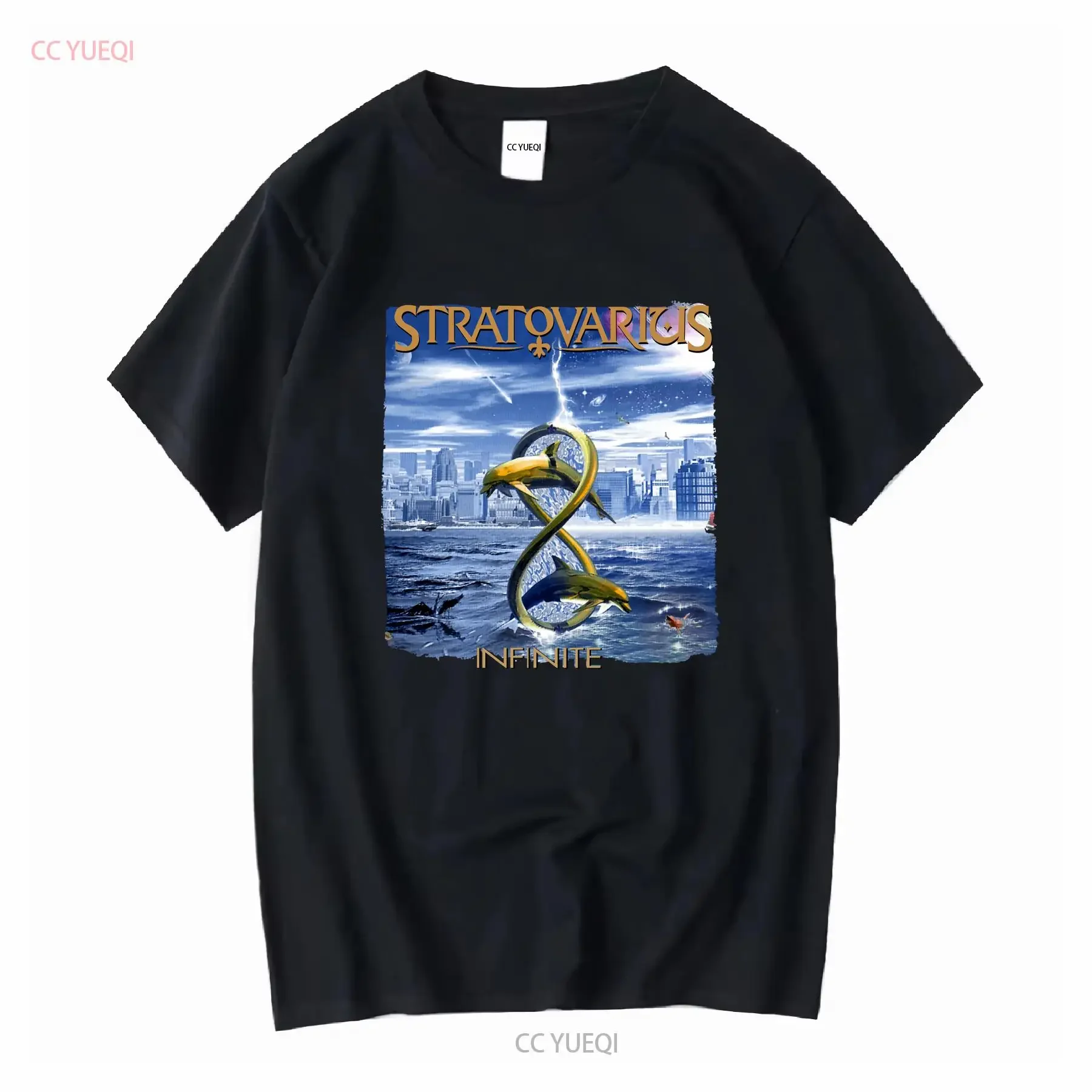Camiseta Stratovarius infini de algodón para todas las tallas S 4XL CB365 vintage lavada ligeramente suave transpirable ropa de diseñador homme