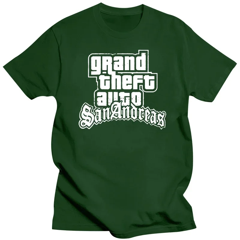 Heavyweight sweatshirt Men T Shirt 2024 gta san andreas grand theft auto tshirts Women T-Shirt fashion men cotton brand teeshirt