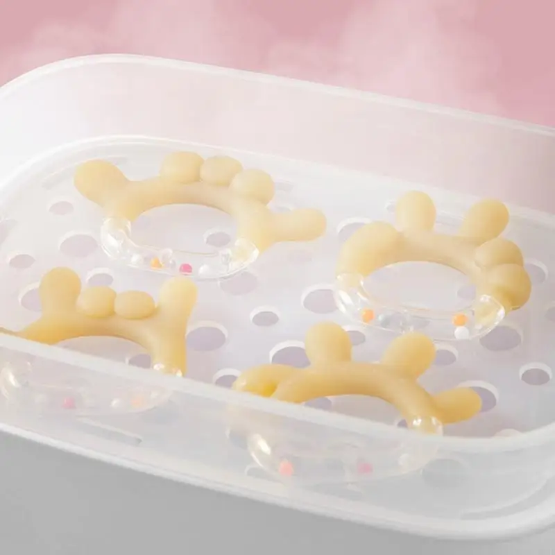 Q22D ترقية طفل تسنين لعبة ناعمة من الدرجة السيليكون teeth