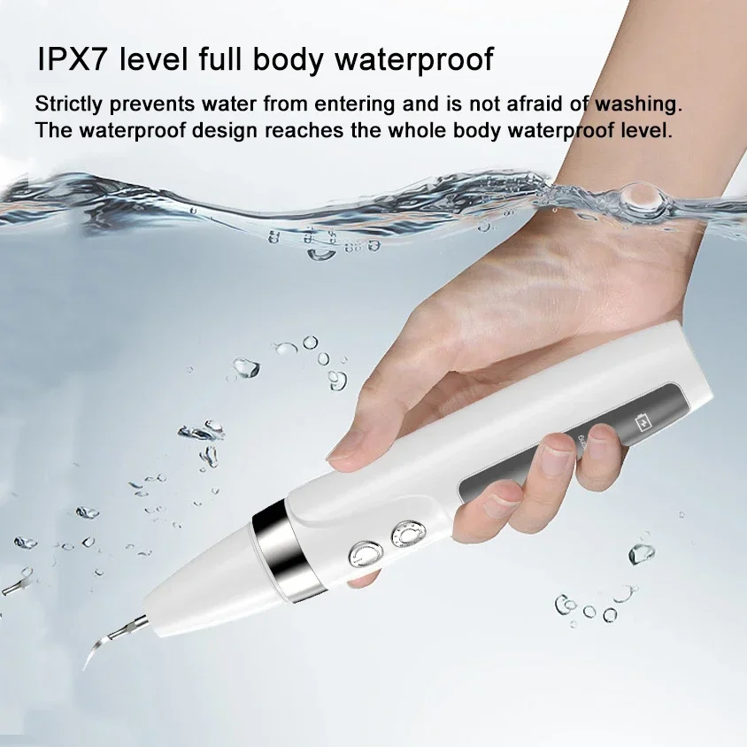 Electric Visual Ultrasonic Dental Scaler Tooth Cleaner Calculus Remover Profession Teeth Whitening Portable Tartar Eliminator