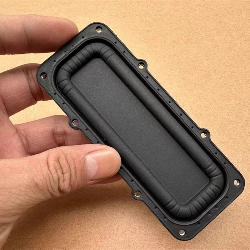 1Pcs 120mm*49mm Rectangular Subwoofer Diaphragm Assistant With Frame DIY Audio Low-frequency Radiator
