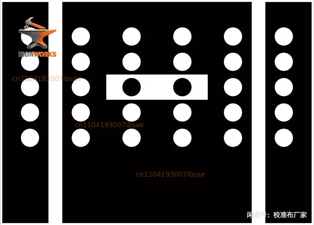 Suitable for Volkswagen Audi Lane Keeping Calibration Cloth, Commissioning Cloth, Camera Calibration Cloth, Matte