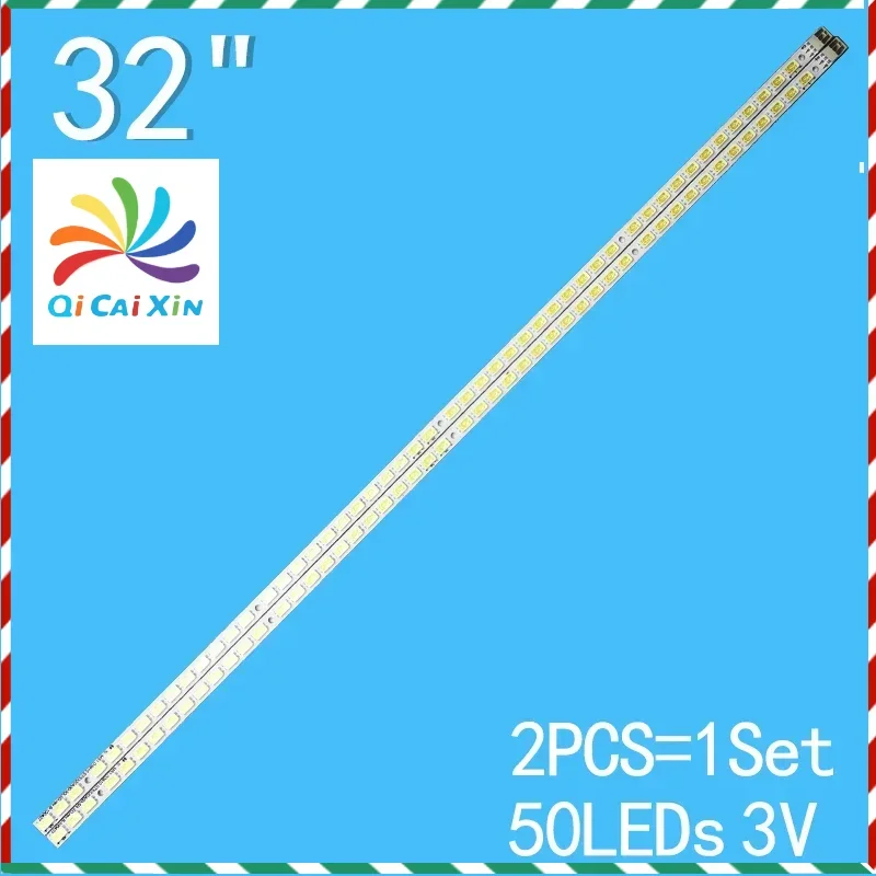 Tira de luces LED de iluminación trasera, accesorio para televisor de 32 ", LJ64-02590A STS320A00 STS320A0B STS320A08-50LED REV.6 100427 LED32MS92C LTA320AP18, 50 unidades