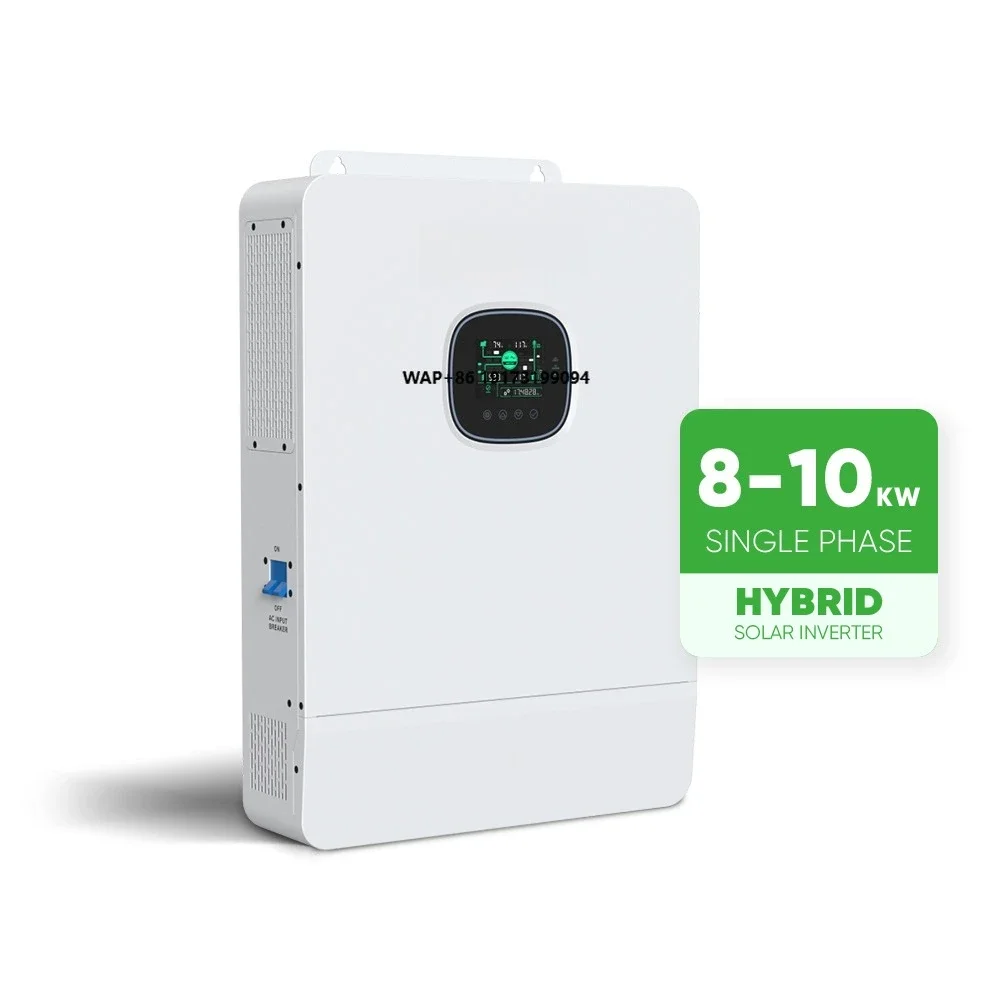 

IP65 Hybrid Solar Inverter 48V 5 kW 8Kw 10Kw Single Phase Dual Mppt Solar Home Inverter