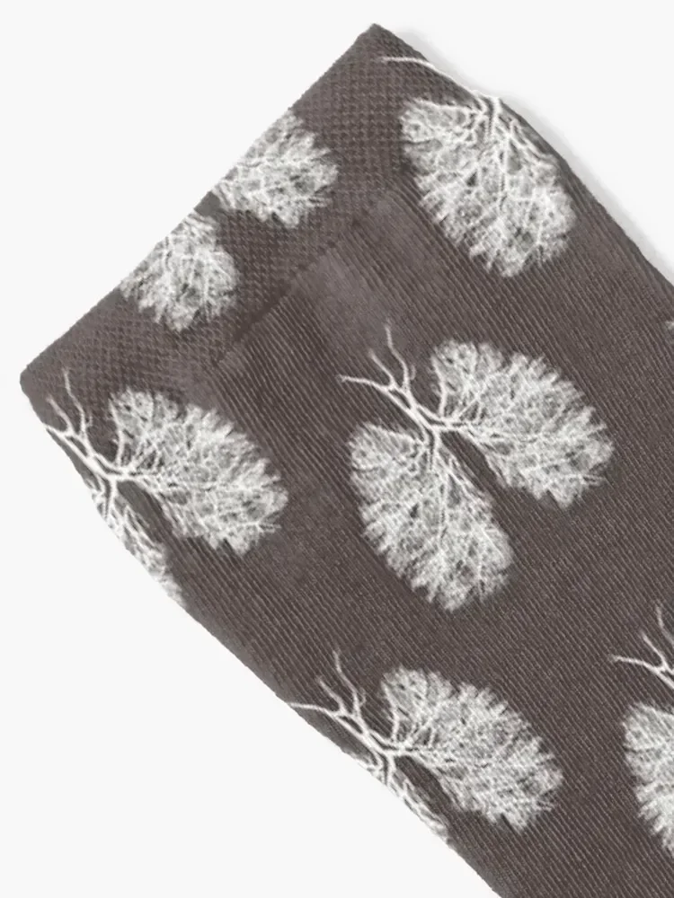 Trees Lung like branches, important to breathe, I breathe, nature, global warming and climate awareness Socks