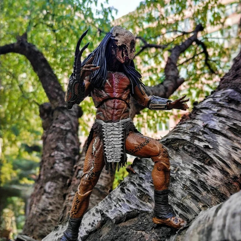 Figurka Neca Prey Predator 2 Ultimate Feral Predator 51725, oryginalny model z PVC, zabawka, prezent świąteczny dla chłopca, figurka kolekcjonerska