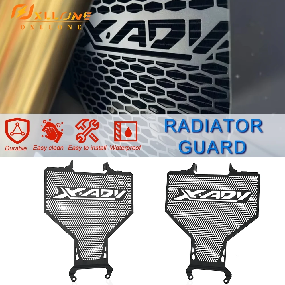 

For HONDA XADV 750 XADV750 X ADV 2021 2022 2023 2024 2025 2026 2027 X-ADV 750 Radiator Grille Guard Protection Cover Protector