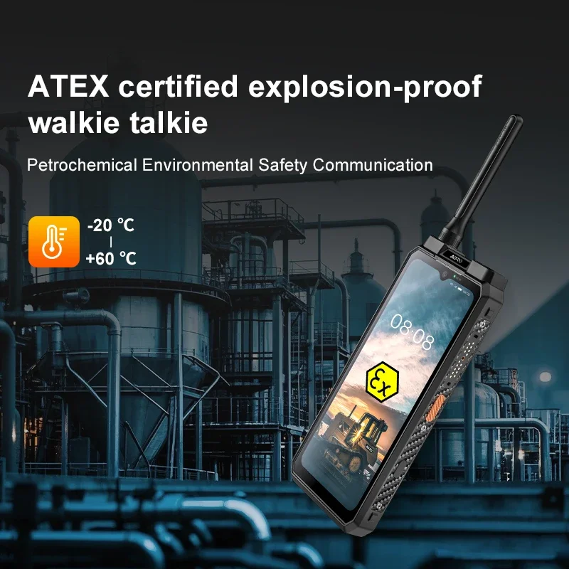 

Мобильный телефон Aoro M8 5G с функцией рации GSM DMR, GPS и кнопкой PTT, двухсторонняя радиосвязь