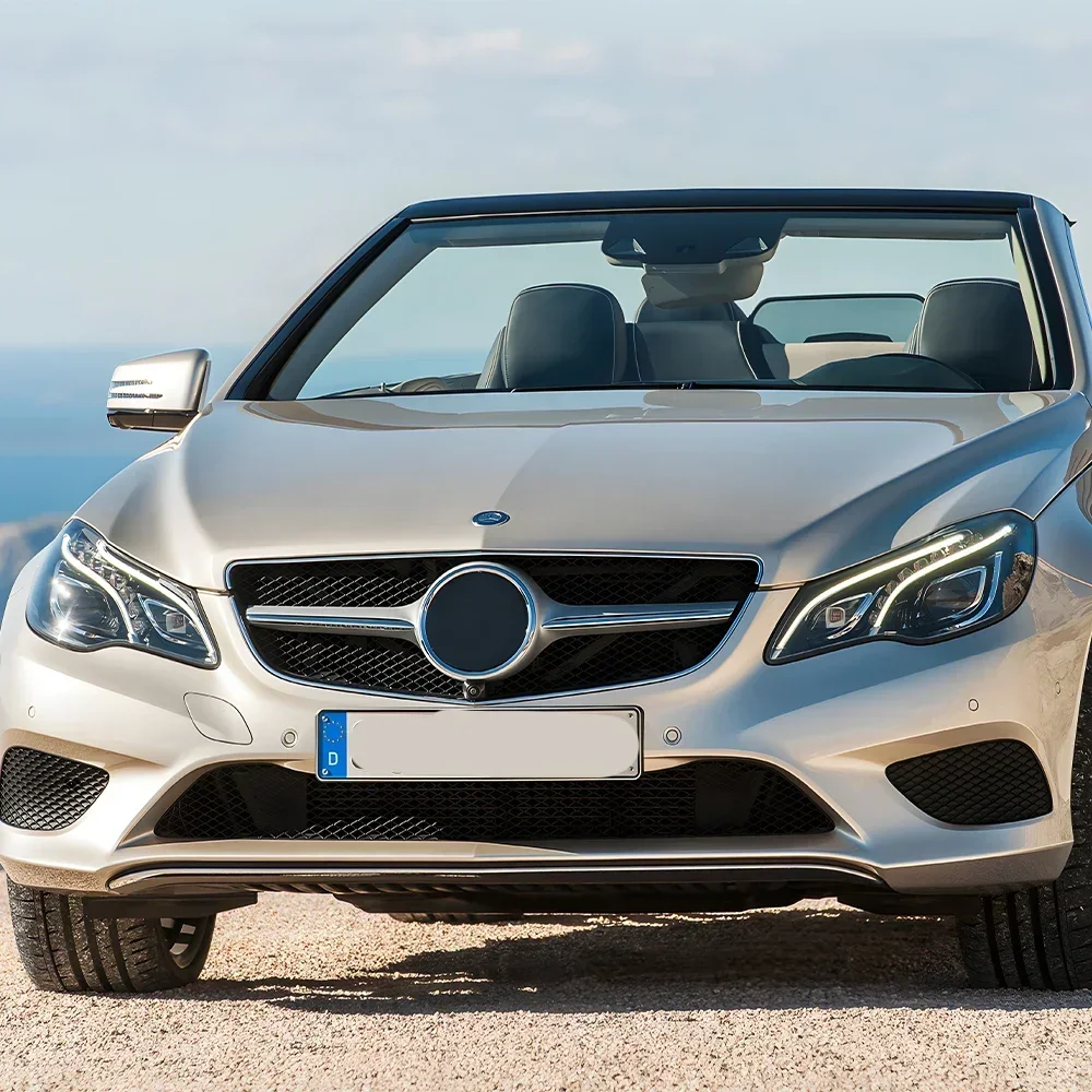 

Автомобильные фары для Mercedes-Benz W207 2010-2017: Комплект передних фар в сборе, обновленные высококачественные светодиодные линзы-проекторы, аксессуары для тюнинга