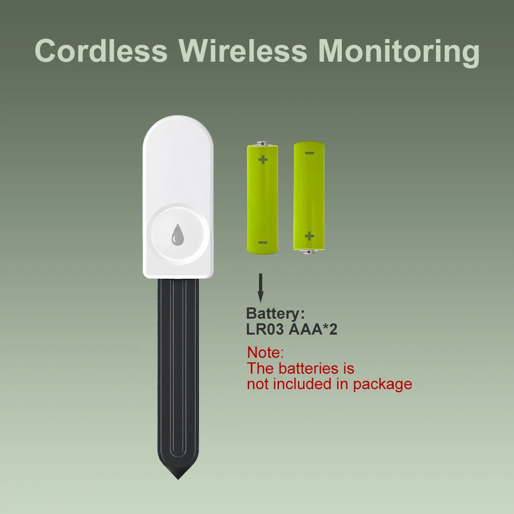 ZigBee Bodenfeuchtigkeitsmessgerät für Landwirtschaft, Rasen, Pflanzen & Blumen Praktischer Garten-Hygrometersensor – Detail 12