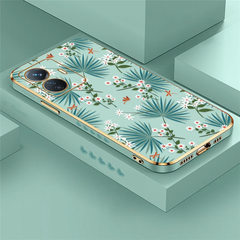 Leaves Floral Patte…