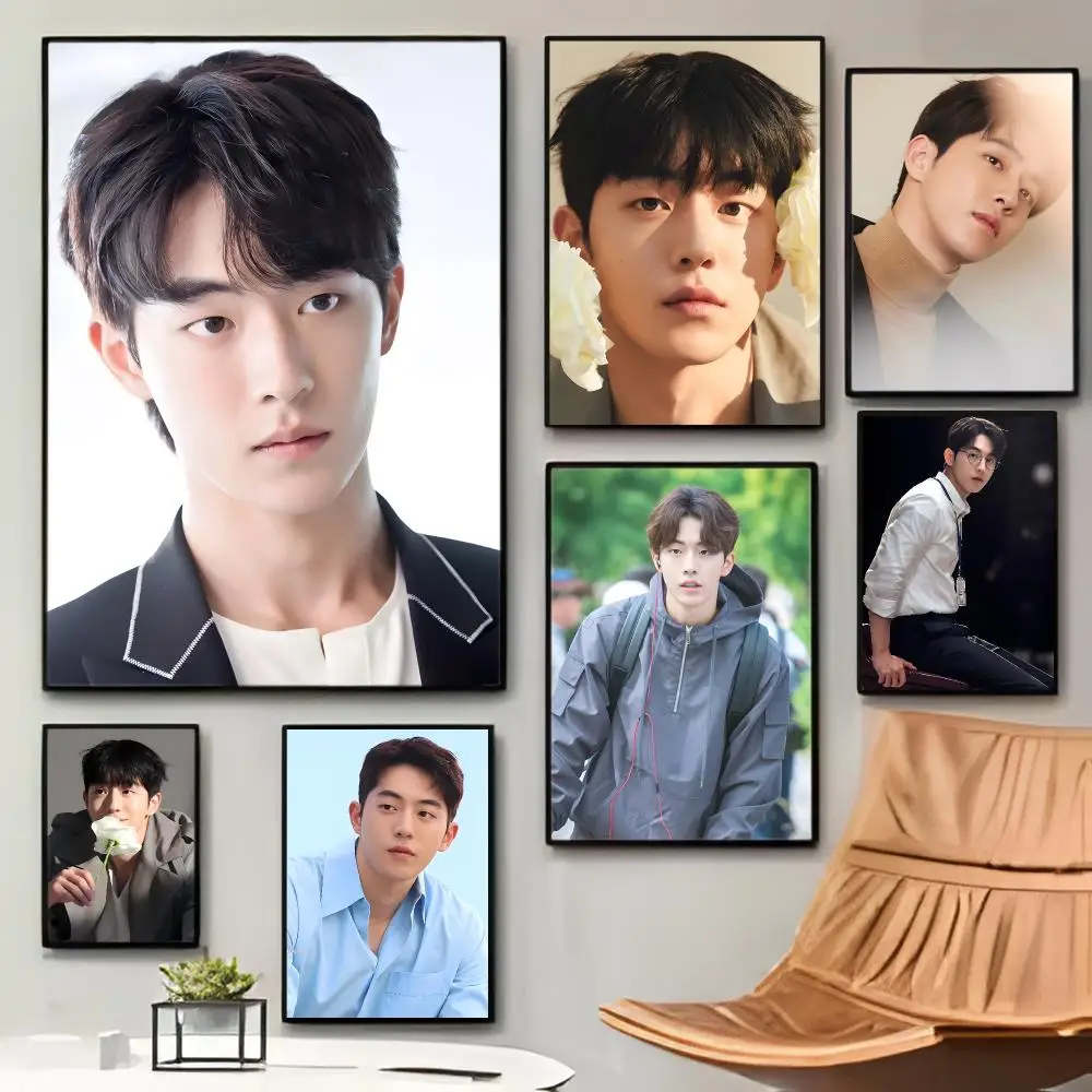 Tall Handsome Model N-Nam Joo hyuk Poster Sticky Waterproof Coffee House Bar Room Wall Decor Gift