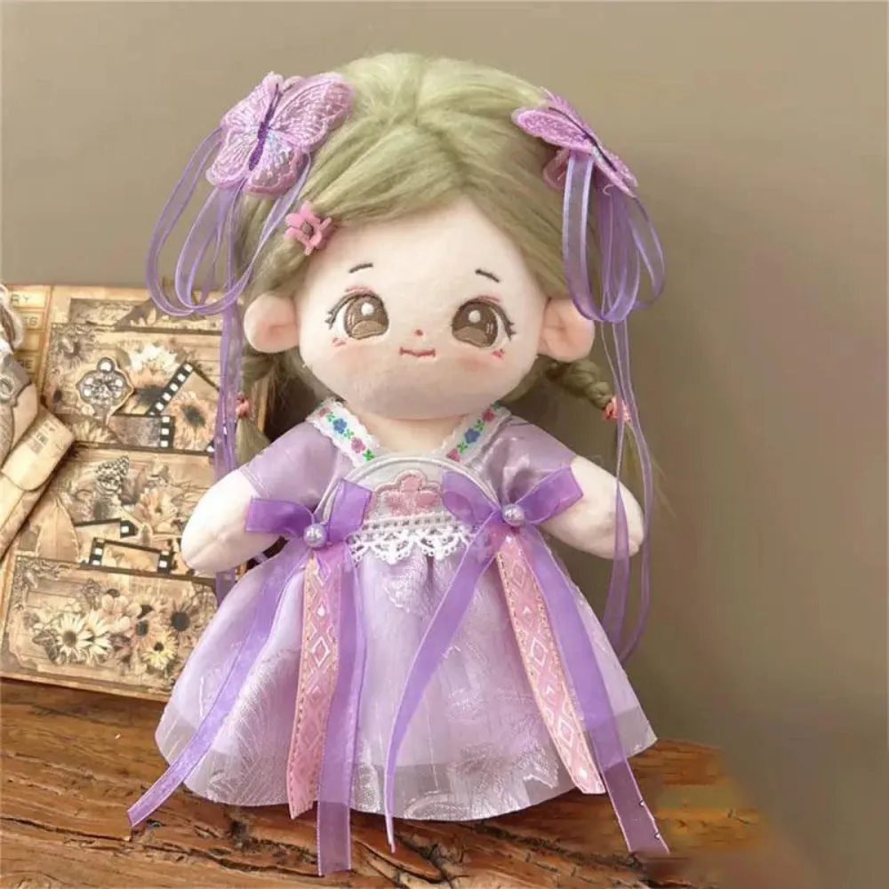 20 cm IDol poppenkleertjes outfit accessoires prinses jurk mode lolita outfit DIY jurk set meid jurk voor katoenen ster pop