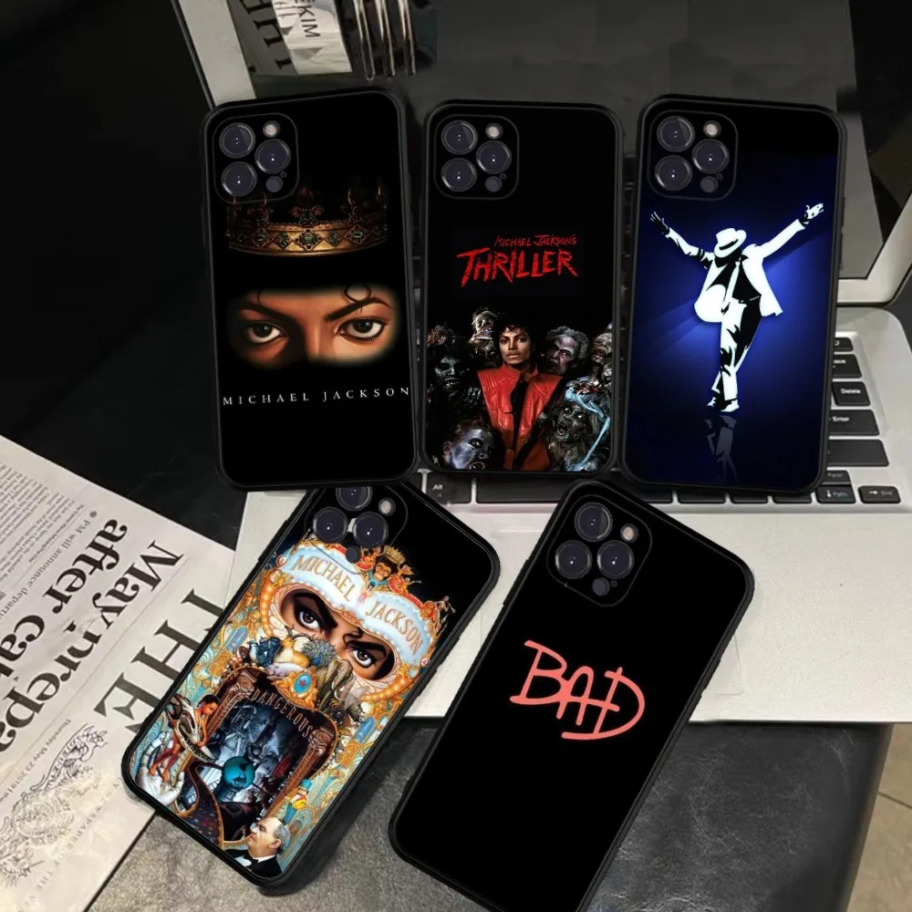 Singer M-Michael J-Jackson Handyhülle für iPhone 17 16 15 11 12 14 13 Pro Max Mini X XR 7 Plus 17E Air Stoßfeste Silikonhülle