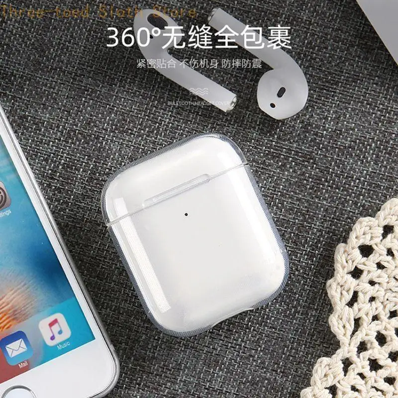 Устойчивые к сбросу портативные наушники для корпуса для Apple беспроводной программы для хранения для хранения.