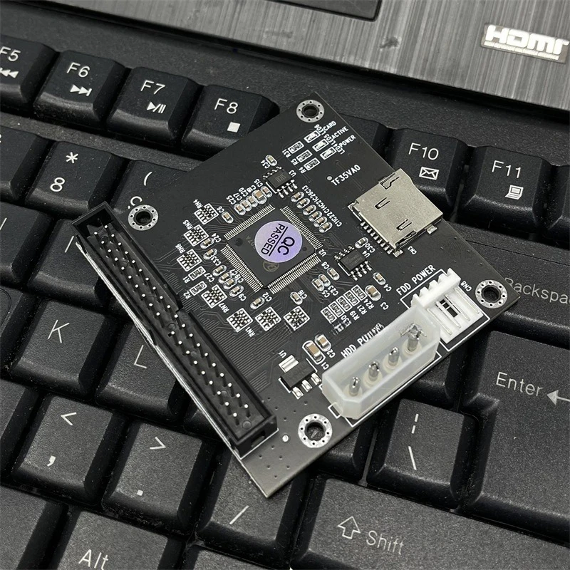 MICRO SD TF ke IDE 40 Pin Disk Drive Adapter Board Riser Card TF ke IDE kartu adaptor untuk Laptop Notebook bagian