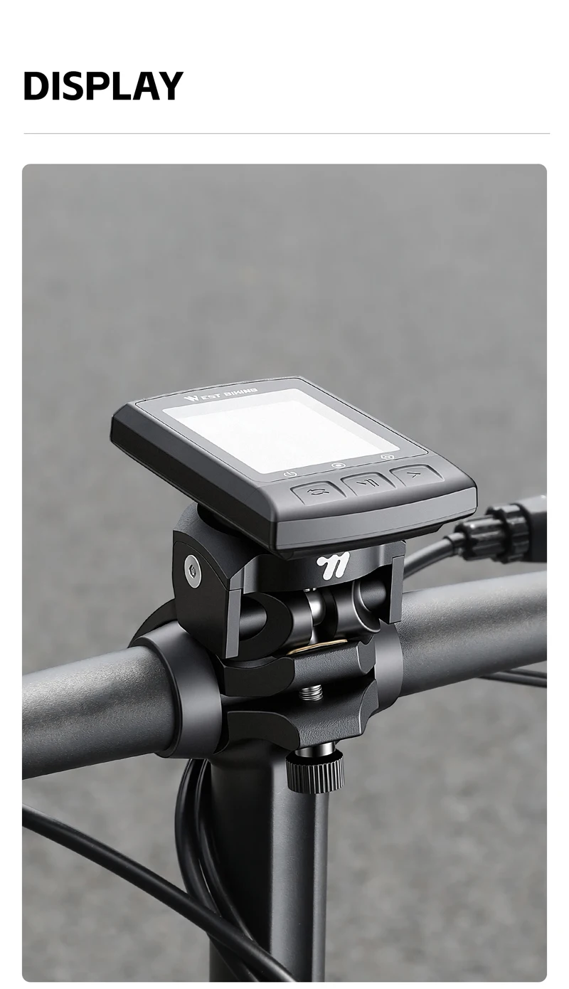 WEST BIKING Faltbarer Fahrradcomputerhalter CNC Aluminiumlegierung Lenkerhalterung für Dahon Brompton Garmin Fahrradzubehör – Detail 11