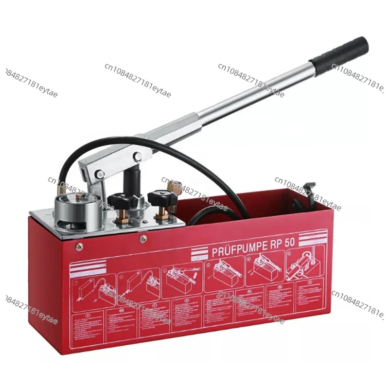 

50KG Manual Pressure Test Pump for PPR Pipeline Valve Leak Detector Water Pressure Tool