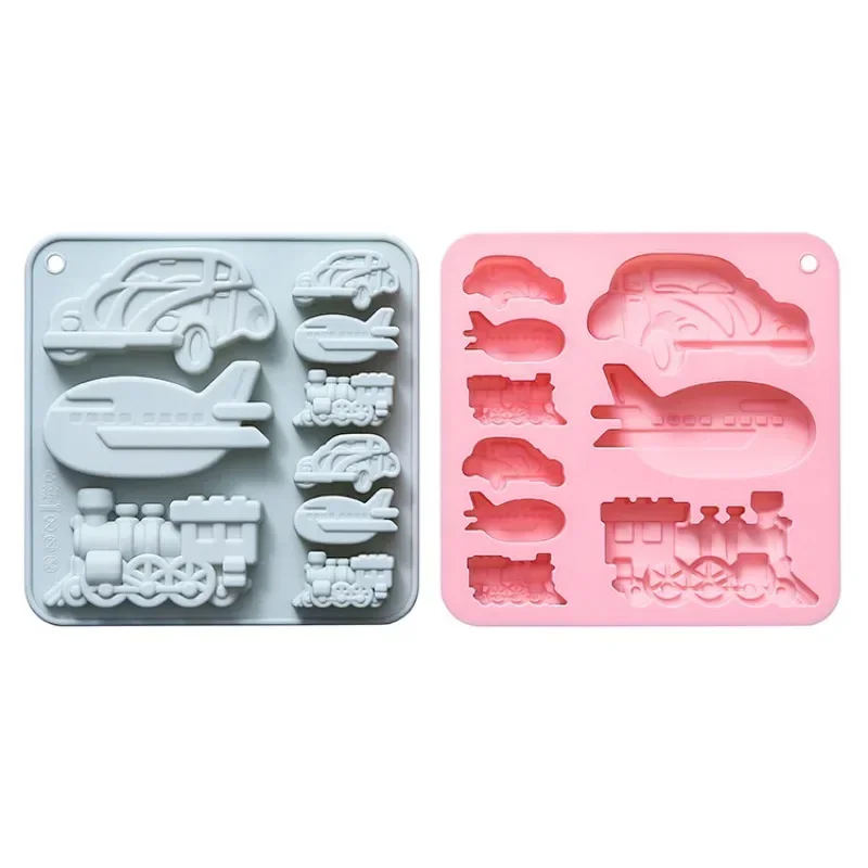 9 Even Different Sizes of Classic Cars, Airplanes, Trains, Silicone Molds, Epoxy Cake, Chocolate Molds Baking Accessories