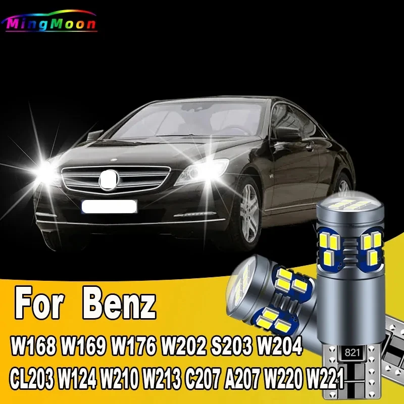 

Лампы для Mercedes Benz W168 W169 W176 W202 S203 W204 CL203 W124 W210 W213 C207 A207 W220 W221, габаритные огни, 2 шт.