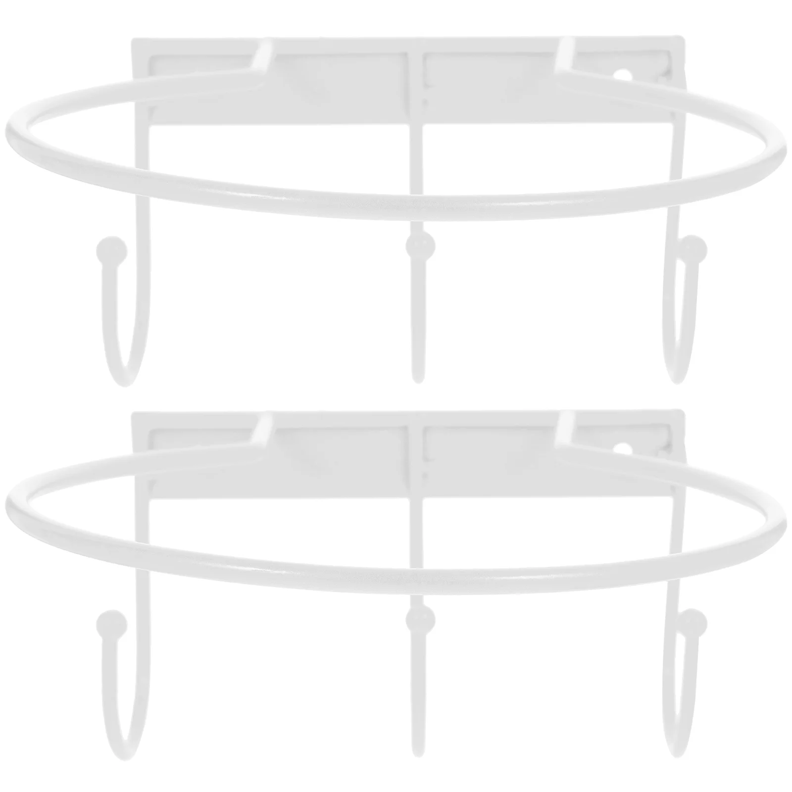 

2 Pcs Storage Rack Basketball Displaying Multi-purpose Balls Holder Sports Accessories Iron Metal Soccer Stand