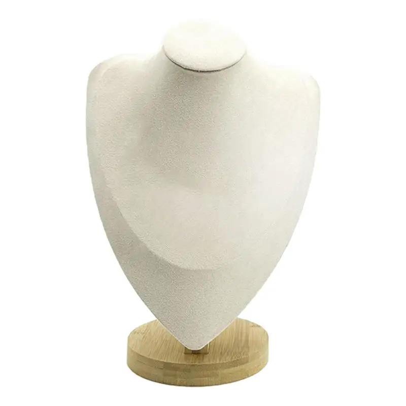 Mannequin Necklace Display Stand Holder Showcase for Jewellry Window Display
