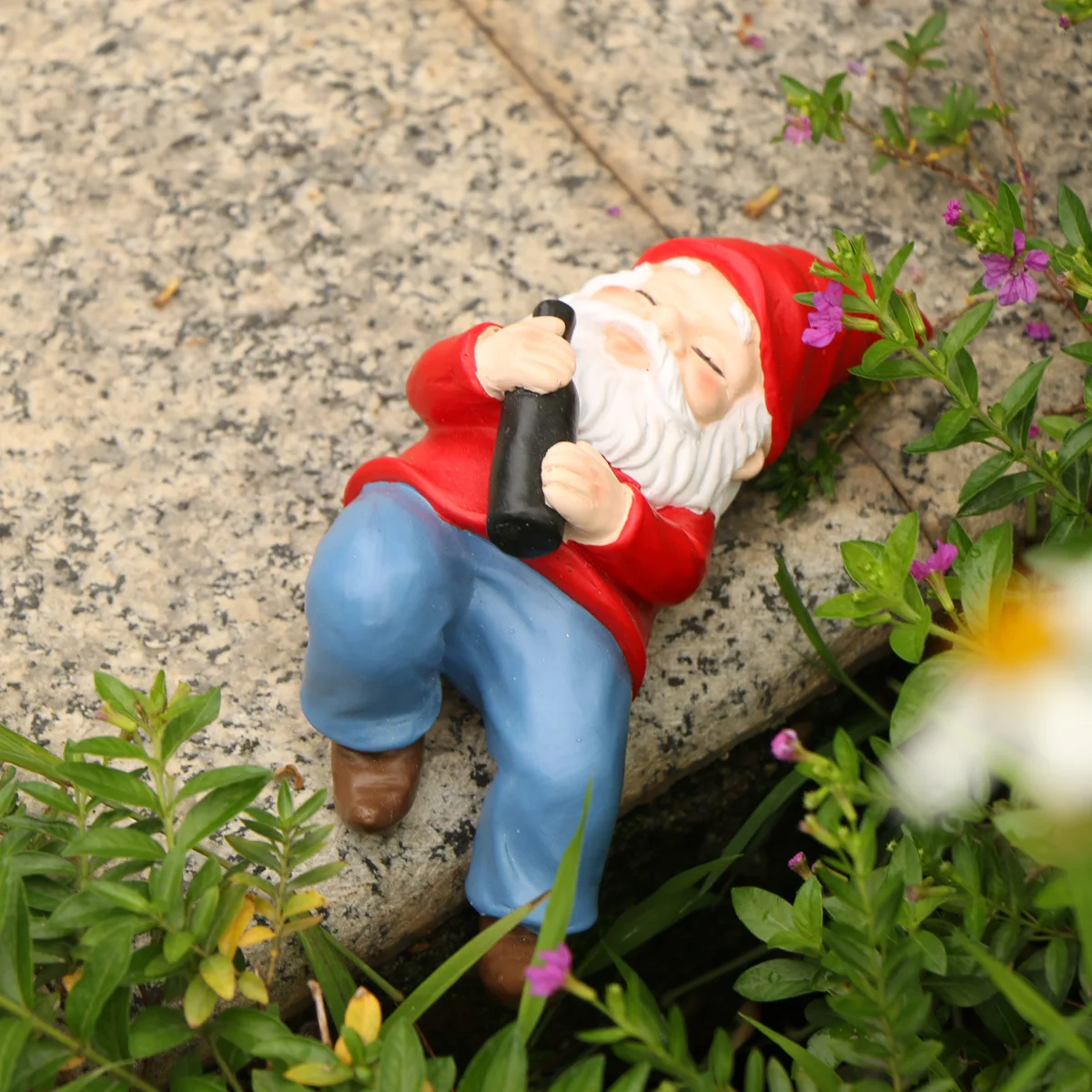 Drunk Dwarf Dwarf Ornament Garden Courtyard Decoration Ornament Internet Celebrity Homestay Small Courtyard Entrance Decoration