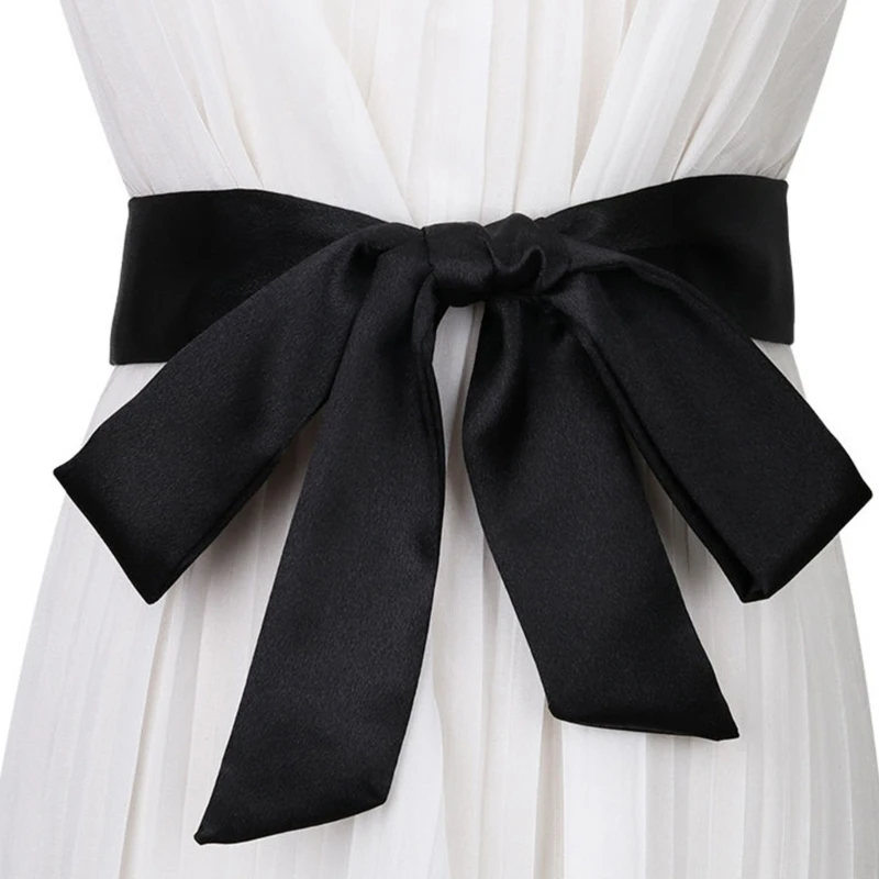 Satin Ribbon Belt Wedding Dress Sash Belt Wedding Sash Bridal Belts Simple Ribbon Sash For Dress Bridesmaid Dress Belt