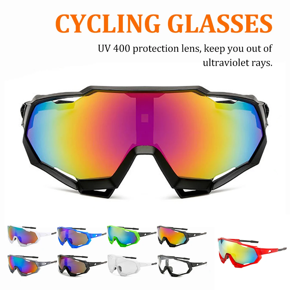 Cycling Road Bike Riding Glasses UV Protection Windproof Glasses Polarized Lens Men Sports Sunglasses Eyewear Fishing Glasses