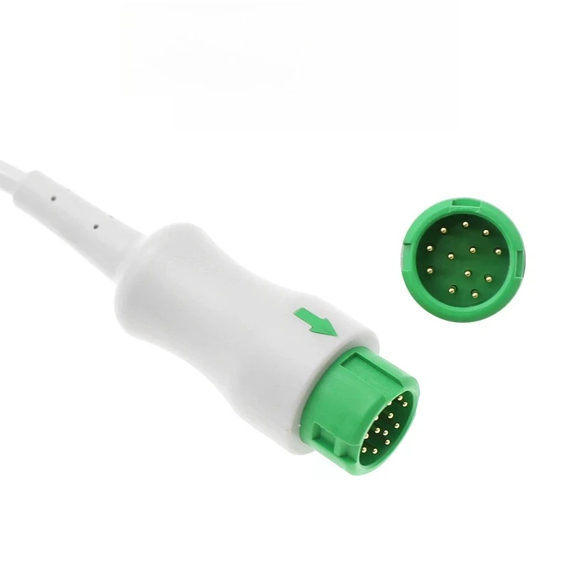 12-Pin ECG Leads & 5 Leads Compatible with T5 T8 iPM10 7epm10 N15 N12 Monitors