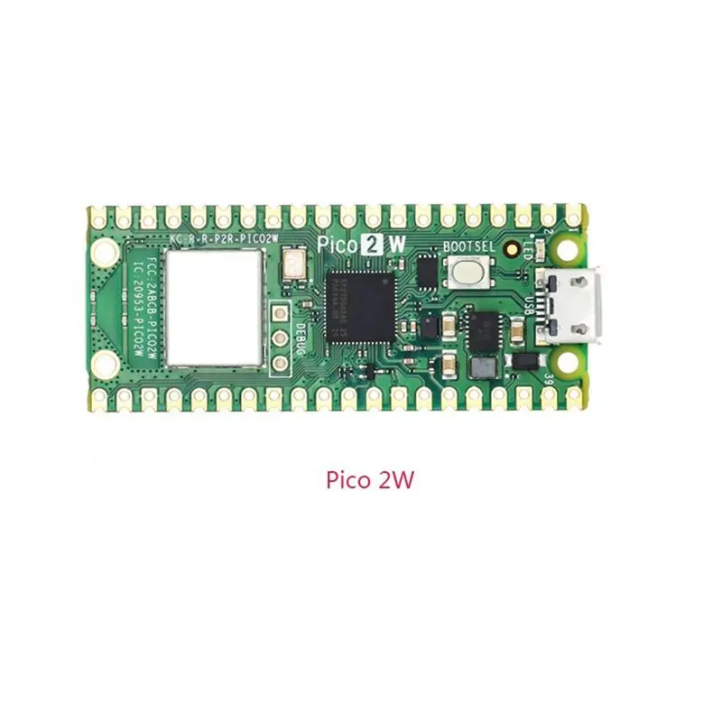 Y23A-For Raspberry Pi Pico 2 W Microcontroller Development Board, Based On RP2350 Chip, Supports WIFI And Bluetooth