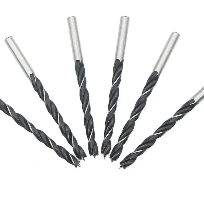 Imagem -04 - Resistência para Madeira Twist-drill Bit Conjunto com o Ponto Central Brocas de Madeira mm mm de Diâmetro 10 Pcs Pcs Alta