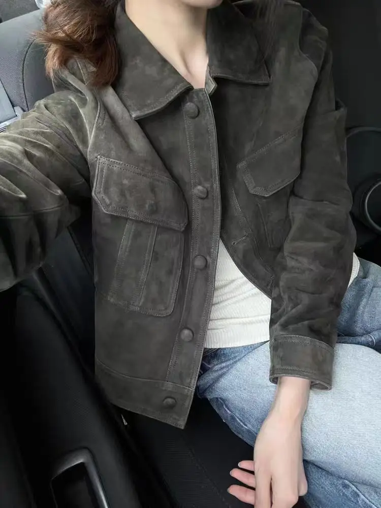 Giubbotti bomber Giacca da donna Marrone invernale in pelliccia sintetica trapuntata con pannelli Adventure City Calore protettivo Pesante antivento quotidiano