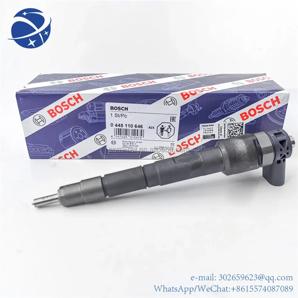 yyhc 100% original BOS CH injector 0445110647/0445110646 genuine nozzle 16600MA70B,0445110368,0445110369