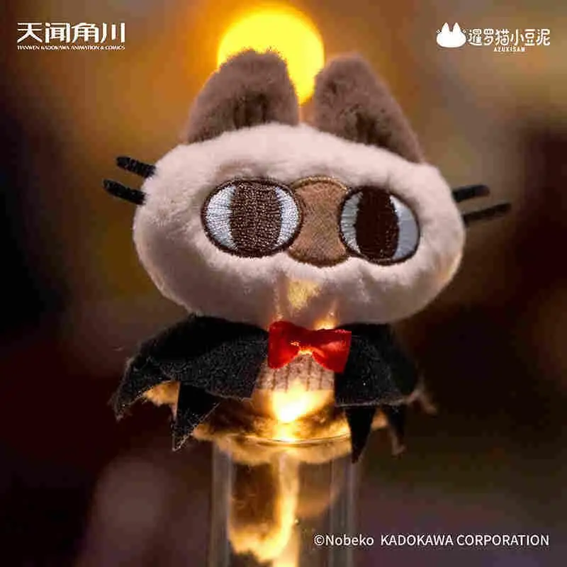 Azukisan's série de teatro mágico caixa cega anime figura iniciante bruxa kawaii gato pingente magnético coleção modelo brinquedo presente