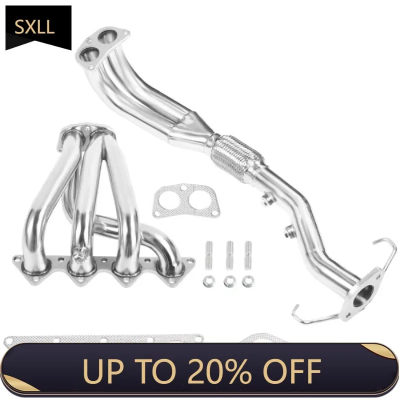 

SXLL2002-20072.0L 4G63 4-2-1 Exhaust Header for Racing Exhaust Manifold Header Washer Kit T-304 Stock