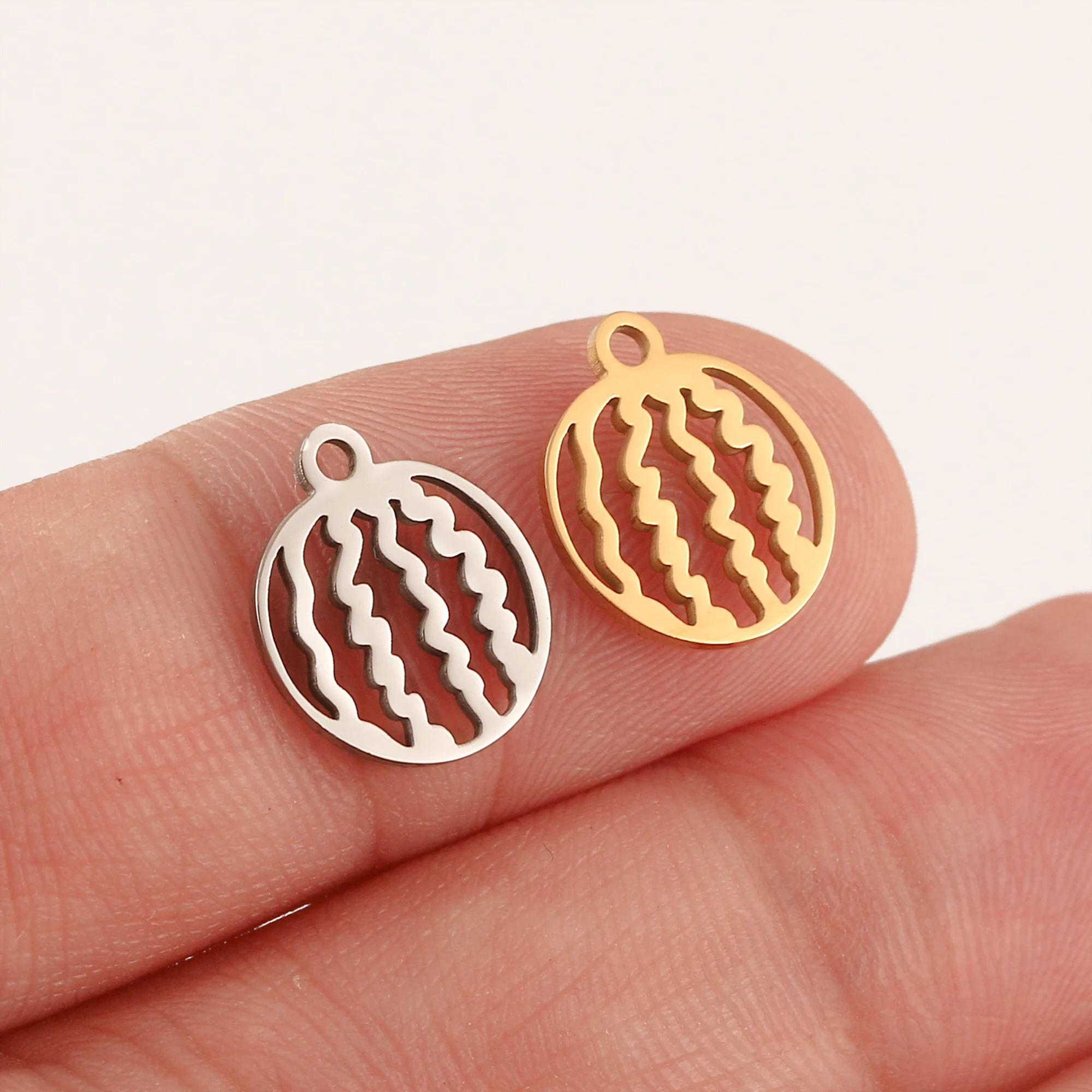 5 Stück Apfel-/Erdbeer-/Kirschen-/Trauben-Charms für die Schmuckherstellung, modisches DIY-Armband, Ohrringe, Halskette, handgefertigte Accessoires – Detail 10