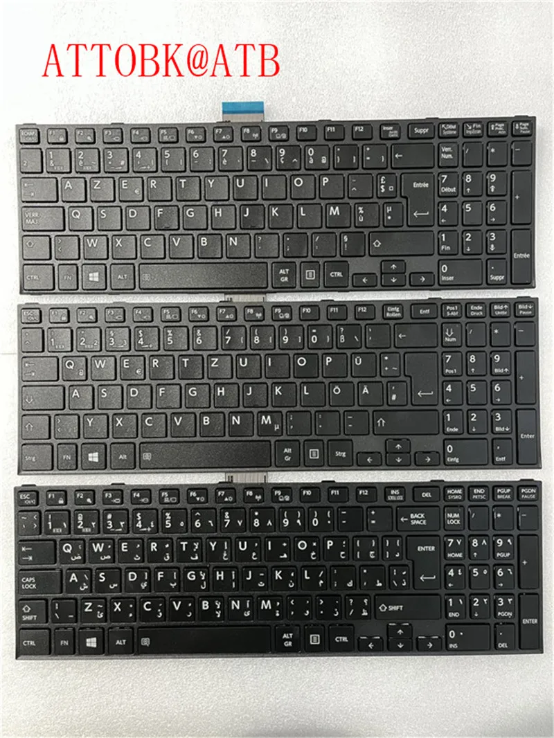 

Новая клавиатура для ноутбука Toshiba Satellite Pro R50-C Tecra
