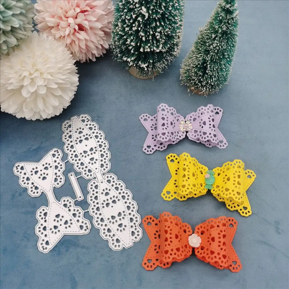 openwork bow dies New 2022 Metal Cutting Dies For DIY Scrapbooking Card Album Photo Decoration Embossing Folder